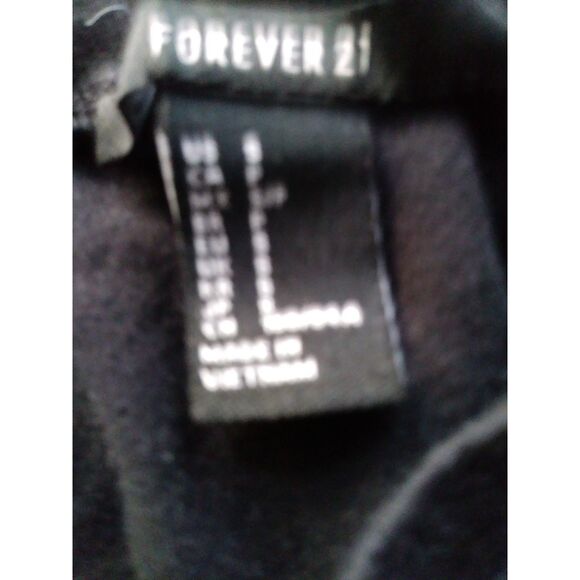 Forever 21 Black One Piece Short Sleeve Stretchy, Spandex, Slimming Bodysuit - Picture 8 of 8